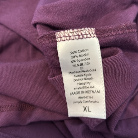 LuLaRoe Carly NWT women’s purple high low dress size XL - Picture 10 of 10